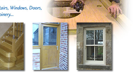 We specialise in the design, manufacture and installation of timber conservatories, staircases, sliding sash windows and made to measure joinery products